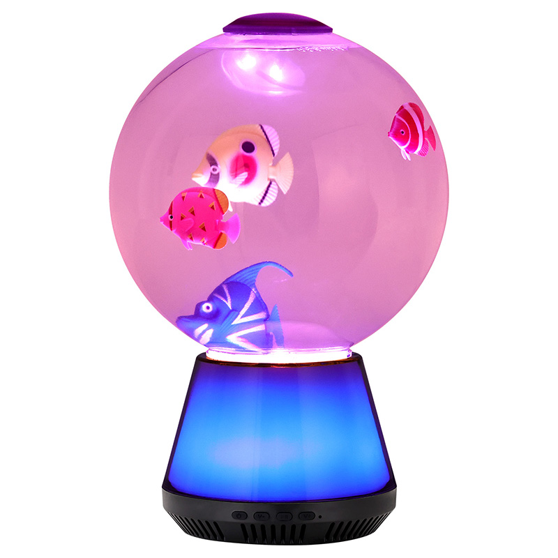 Podstavek, ki spreminja barvo, in svetilka za meduze Bluetooth za predvajanje glasbe